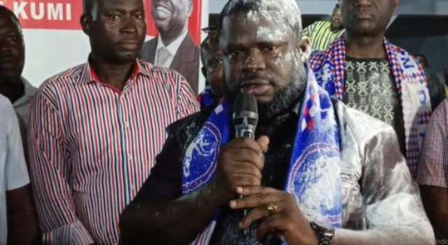 NPP Primaries: Kwame Asumadu Advocates Peaceful, United Party in Akwatia
